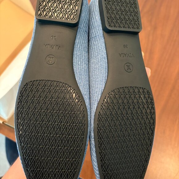 Brand New Vivaia Square-Toe V-Cut Flats (Margot 2.0) size EU39 Women's 8 - Picture 4 of 4